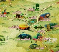 博罗景点地图(长沙景点地图)